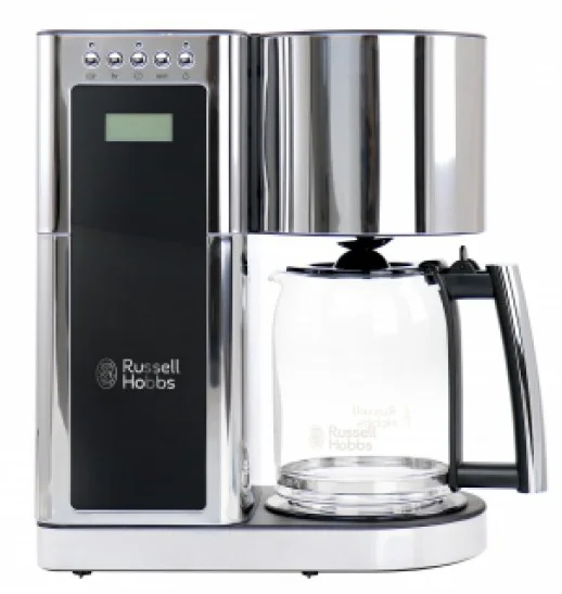 Russell Hobbs Glass 8 Cup Stainless Steel Coffeemaker